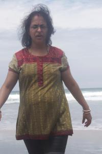 Deepshree at Kovalam Beach